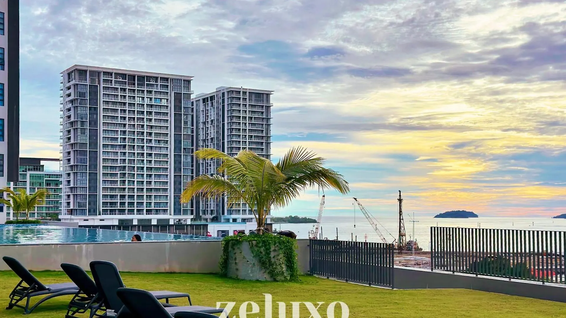 Apartamento #5 Jesselton Quay City Pads Seaview By Zeluxo Kota Kinabalu