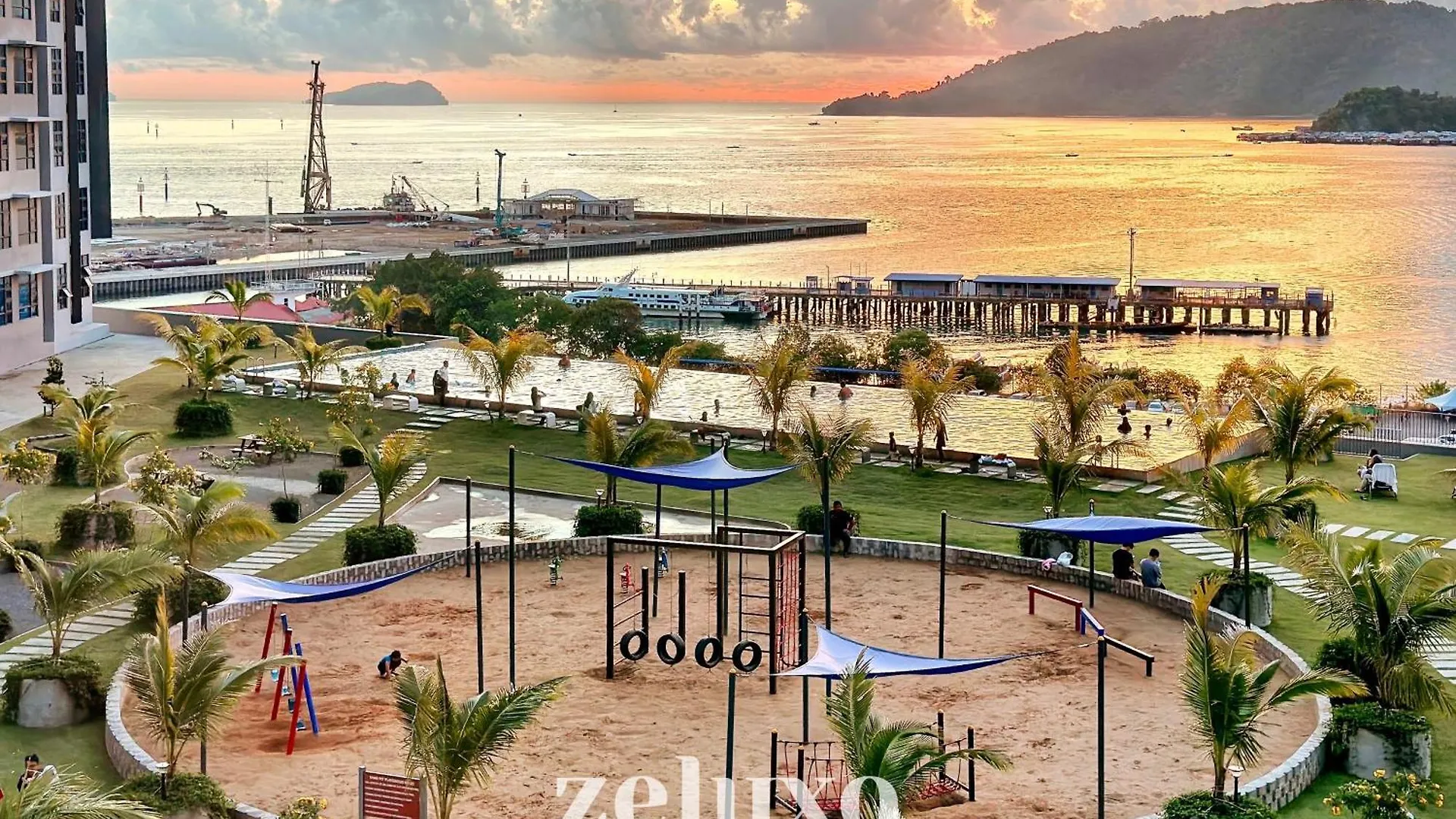 #5 Jesselton Quay City Pads Seaview By Zeluxo Kota Kinabalu Malásia